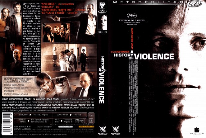 Historia przemocy - Okładki