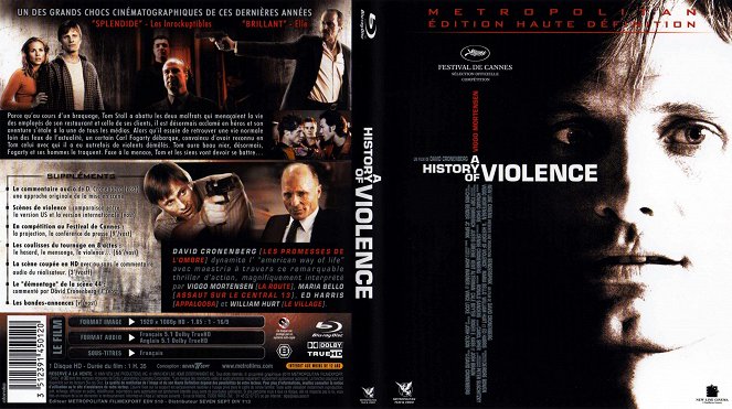 Historia przemocy - Okładki