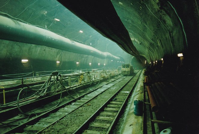 Stavba Eurotunelu - Z filmu