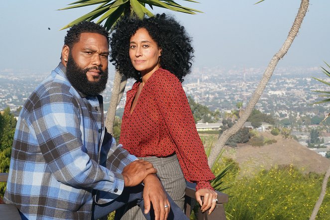 Black-ish - Les Adieux - Tournage - Anthony Anderson, Tracee Ellis Ross