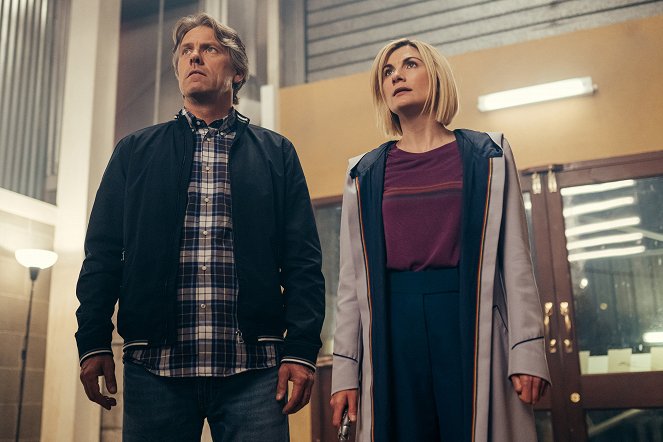 Doctor Who - Eve of the Daleks - Photos - John Bishop, Jodie Whittaker