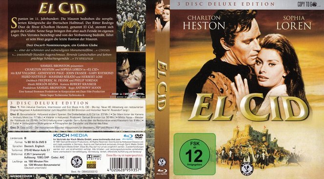 El Cid - Okładki