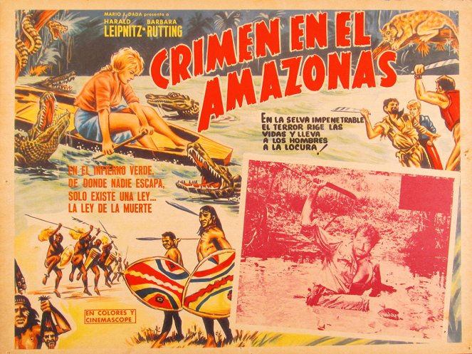 Und der Amazonas schweigt - Lobby Cards