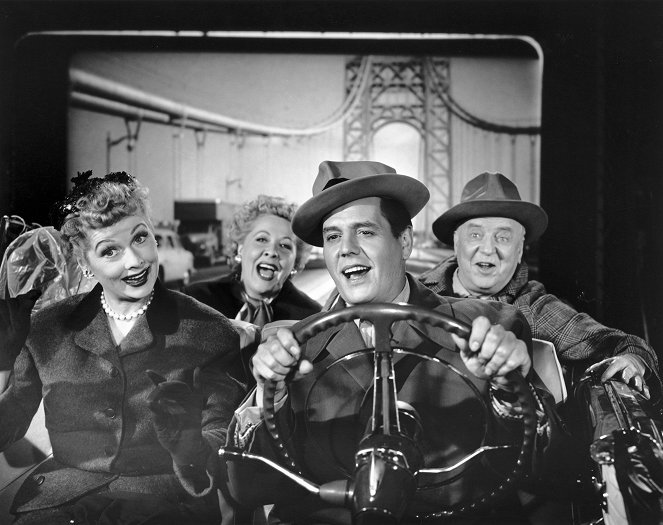 I Love Lucy - California, Here We Come! - Dreharbeiten - Lucille Ball, Vivian Vance, Desi Arnaz, William Frawley
