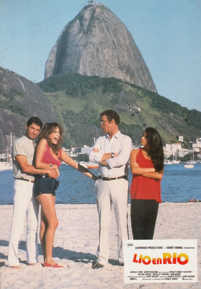 Romance no Rio - Cartões lobby - Joseph Bologna, Michelle Johnson, Michael Caine, Demi Moore