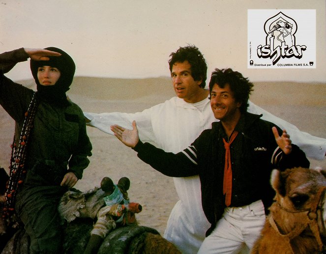Ishtar - Lobby karty - Isabelle Adjani, Warren Beatty, Dustin Hoffman