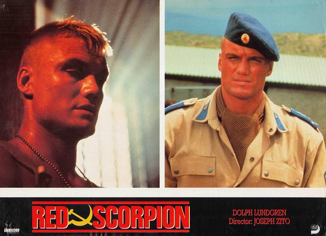 Red Scorpion - Lobbykaarten - Dolph Lundgren