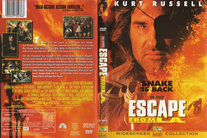 Escape from L.A. - Covers