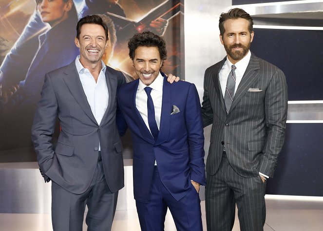 The Adam Project - Evenementen - The Adam Project World Premiere at Alice Tully Hall on February 28, 2022 in New York City - Hugh Jackman, Shawn Levy, Ryan Reynolds