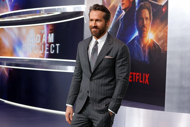 O Projeto Adam - De eventos - The Adam Project World Premiere at Alice Tully Hall on February 28, 2022 in New York City - Ryan Reynolds