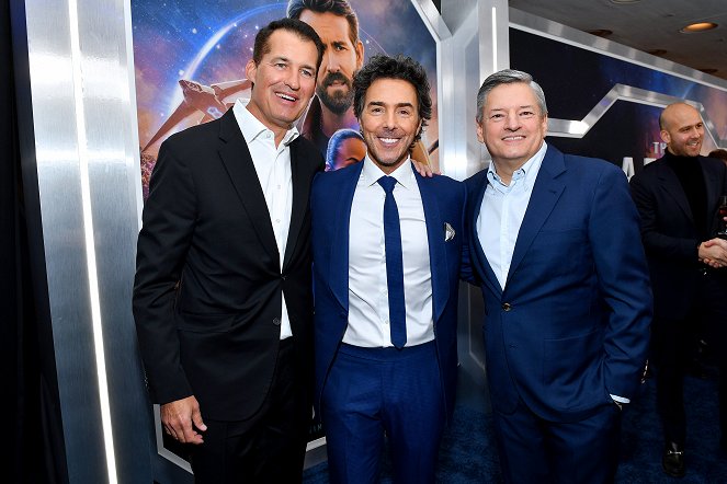 The Adam Project - Tapahtumista - The Adam Project World Premiere at Alice Tully Hall on February 28, 2022 in New York City - Scott Stuber, Shawn Levy, Ted Sarandos