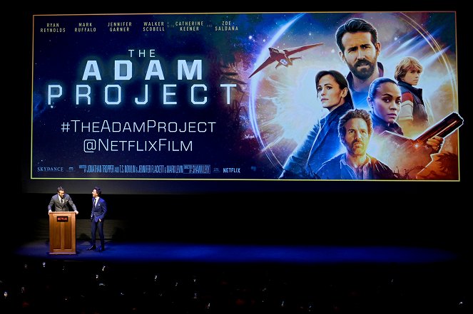 Az Adam-projekt - Rendezvények - The Adam Project World Premiere at Alice Tully Hall on February 28, 2022 in New York City - Ryan Reynolds, Shawn Levy