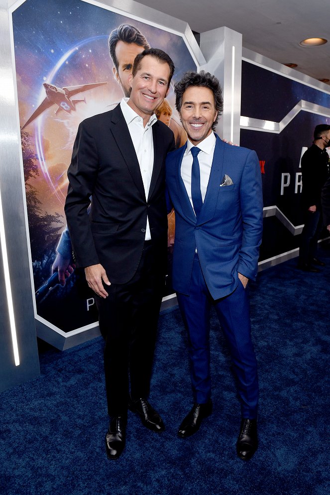 O Projeto Adam - De eventos - The Adam Project World Premiere at Alice Tully Hall on February 28, 2022 in New York City - Scott Stuber, Shawn Levy