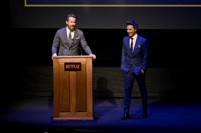 The Adam Project - Tapahtumista - The Adam Project World Premiere at Alice Tully Hall on February 28, 2022 in New York City - Ryan Reynolds, Shawn Levy