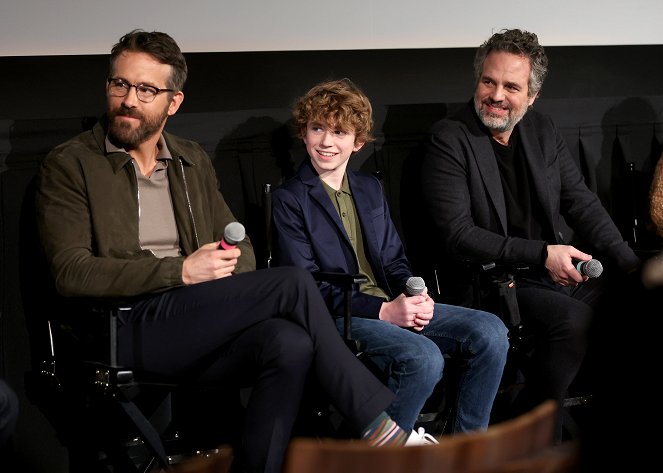 The Adam Project - Events - The Adam Project New York Special Screening at Metrograph on February 09, 2022, in New York City, New York - Ryan Reynolds, Walker Scobell, Mark Ruffalo