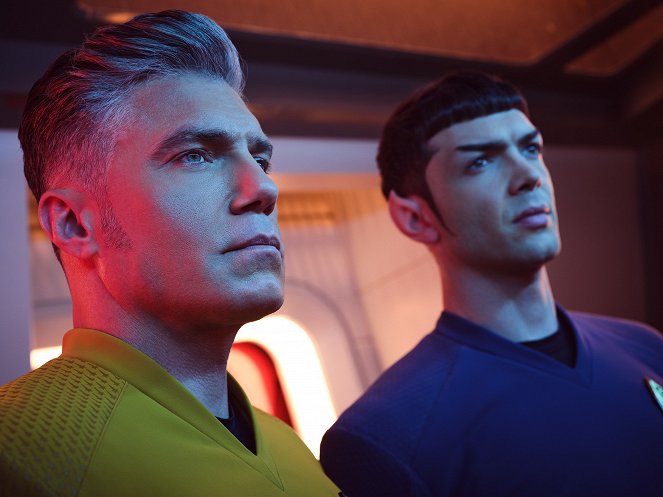 Star Trek: Különös új világok - Season 1 - Promóció fotók - Anson Mount, Ethan Peck