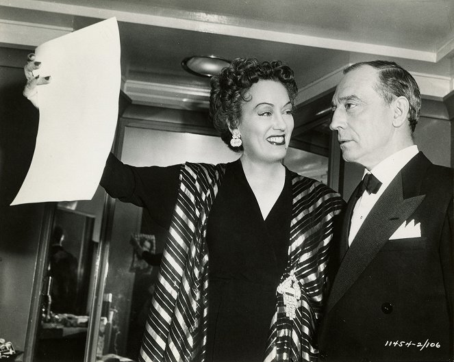Sunset Boulevard - Van de set - Gloria Swanson, Buster Keaton