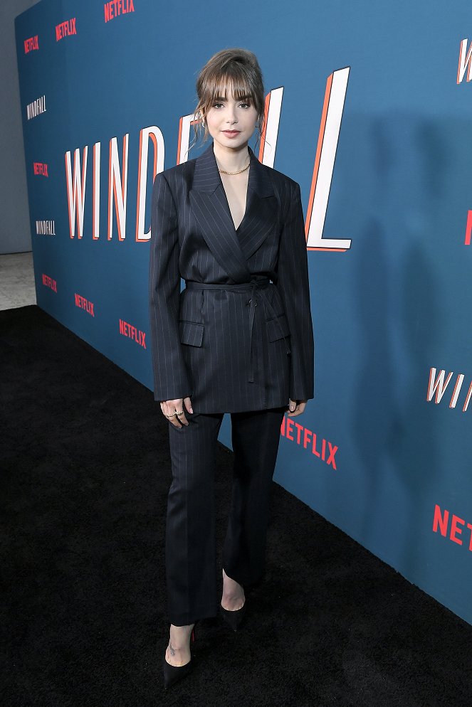 Windfall - Tapahtumista - "Windfall" LA Special Screening on March 11, 2022 in West Hollywood, California - Lily Collins