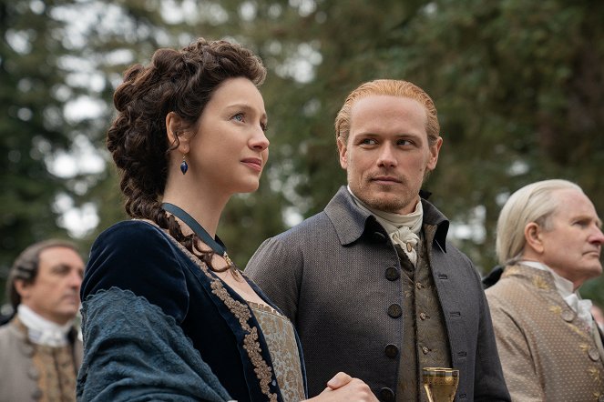 Outlander - Dajcie mi wolność - Z filmu - Caitríona Balfe, Sam Heughan