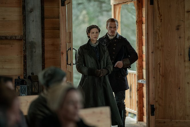 Outlander - Die Highland-Saga - Stock und Stein - Filmfotos - Caitríona Balfe, Sam Heughan