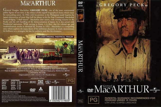 MacArthur, o General Rebelde - Capas