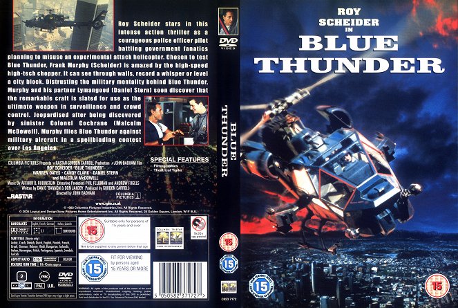 Blue Thunder - Okładki