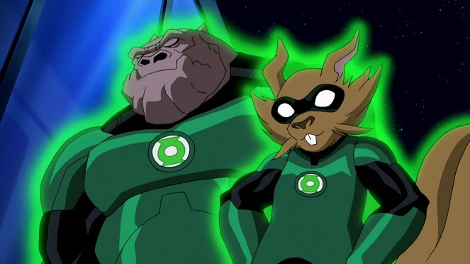 Green Lantern: První let - Z filmu