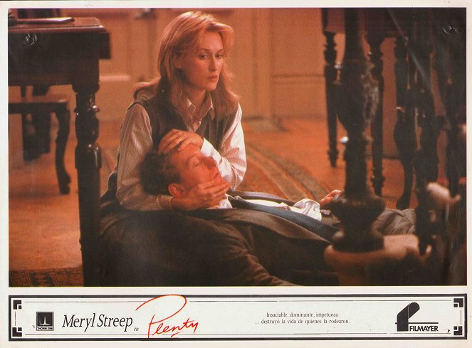 Plenty - Cartes de lobby - Meryl Streep, Charles Dance