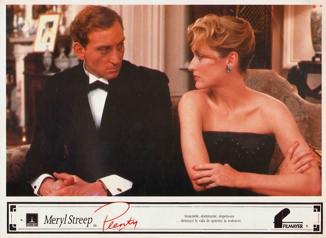 Plenty - Cartes de lobby - Charles Dance, Meryl Streep