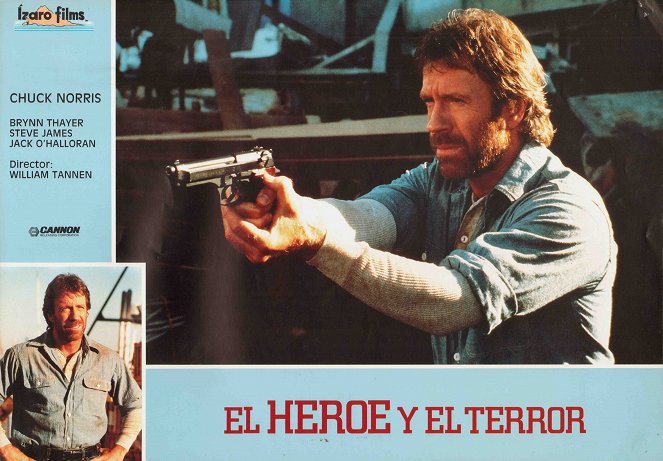 Hero and the Terror - Lobby karty - Chuck Norris