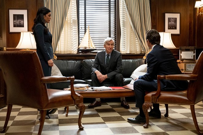 Law & Order - Season 21 - Fault Lines - Photos - Odelya Halevi, Sam Waterston