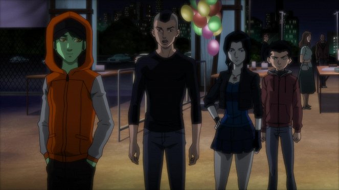Justice League Vs. Teen Titans - Van film