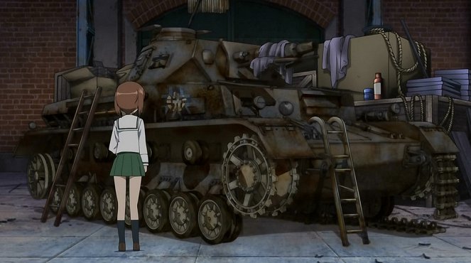 Girls und Panzer - Senšadó, hadžimemasu! - Z filmu
