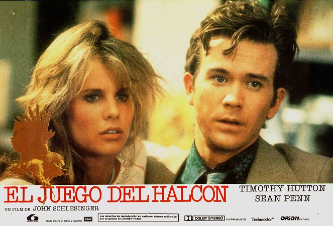 Der Falke und der Schneemann - Lobbykarten - Lori Singer, Timothy Hutton