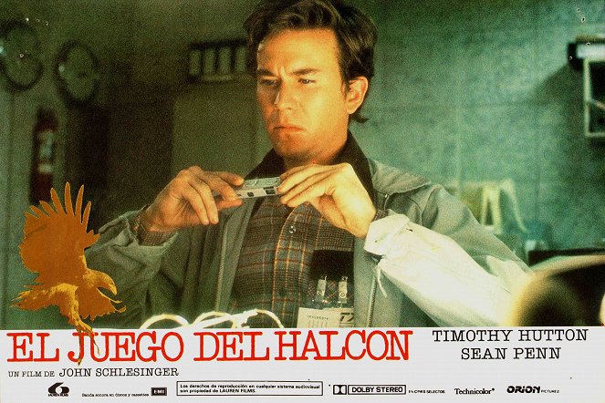 Le Jeu du faucon - Cartes de lobby - Timothy Hutton