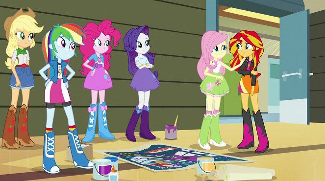 My Little Pony: Equestria Girls - Rainbow Rocks - Van film