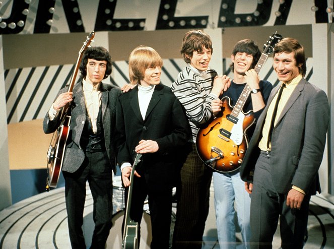 Thank Your Lucky Stars - Van film - Bill Wyman, Brian Jones, Mick Jagger, Keith Richards, Charlie Watts