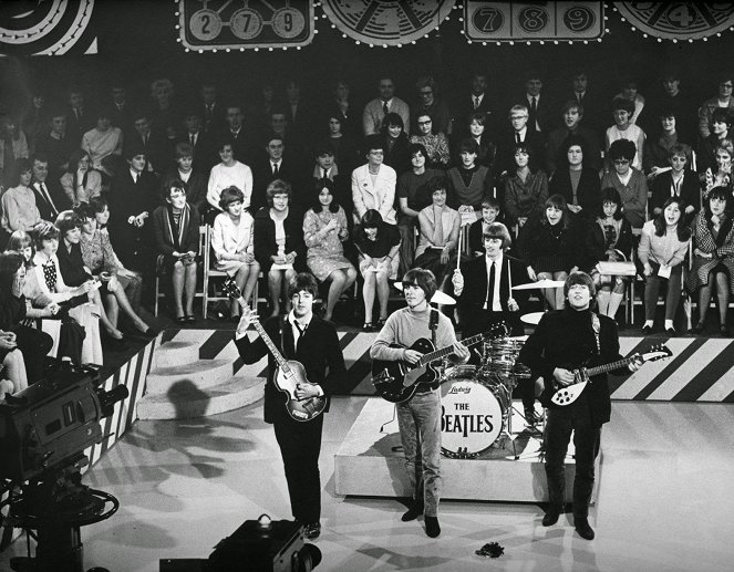 Thank Your Lucky Stars - Forgatási fotók - Paul McCartney, George Harrison, Ringo Starr, John Lennon