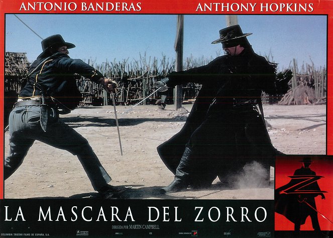 A Máscara de Zorro - Cartões lobby