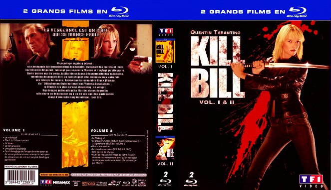 Kill Bill : Volume 1 - Couvertures