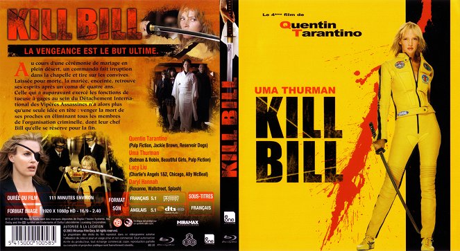 Kill Bill - A Vingança (vol. 1) - Capas