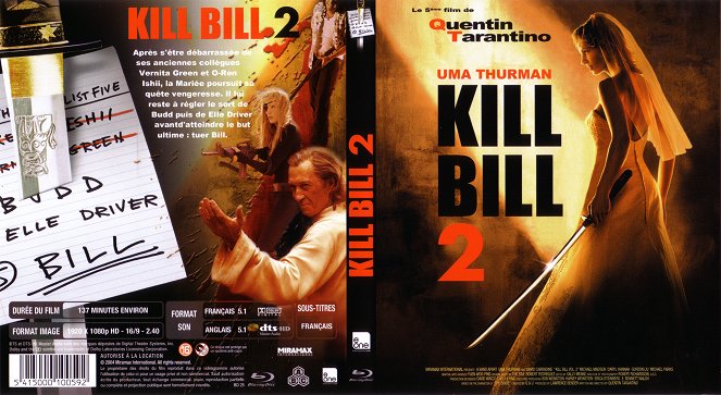 Kill Bill 2 - Okładki
