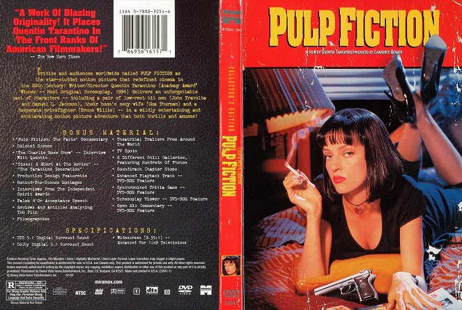 Pulp Fiction - Couvertures