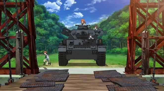 Girls und Panzer - Šiai, jarimasu! - Z filmu