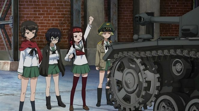 Girls und Panzer - Senša, norimasu! - Filmfotos