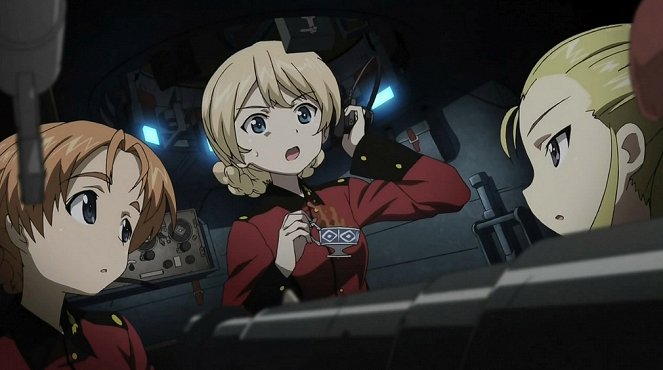 Girls und Panzer - Taičó, ganbarimasu! - Filmfotos