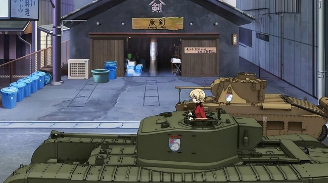 Girls und Panzer - Taičó, ganbarimasu! - Filmfotos