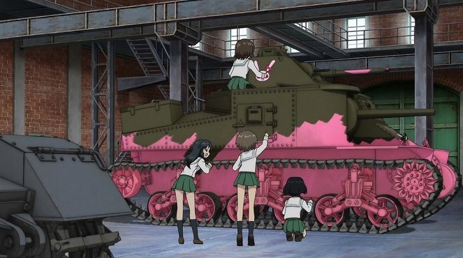 Girls und Panzer - Kjógó Sherman gundan desu! - Film