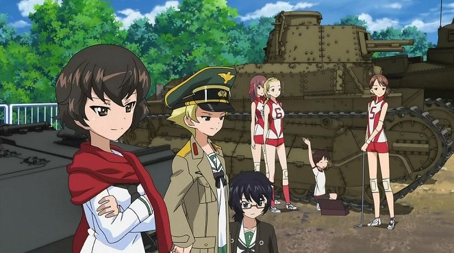 Girls und Panzer - Kjógó Sherman gundan desu! - Van film