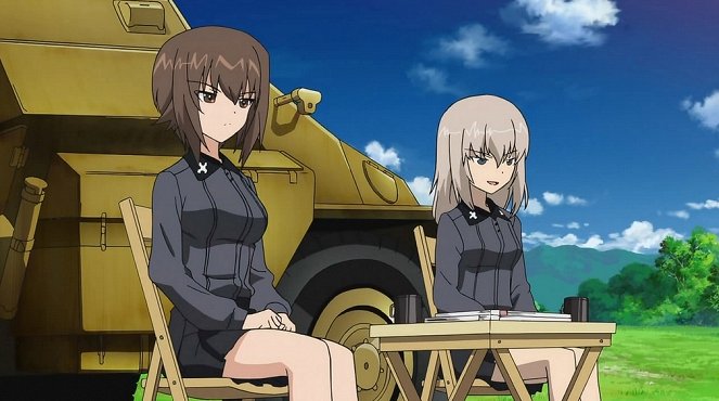 Girls und Panzer - Kjógó Sherman gundan desu! - Van film